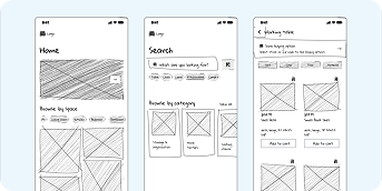 Low-Fidelity Wireframes