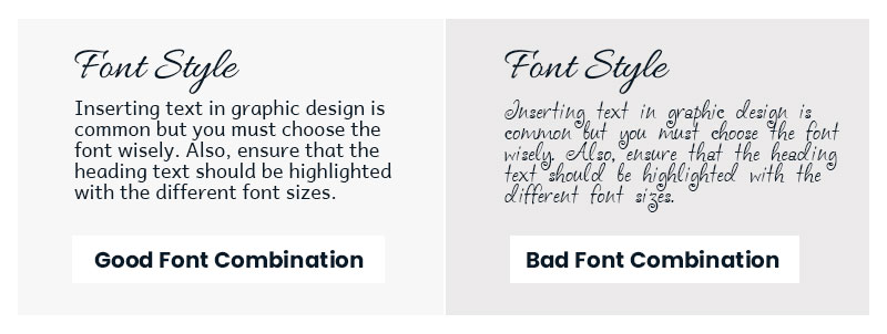 bad font combination-image